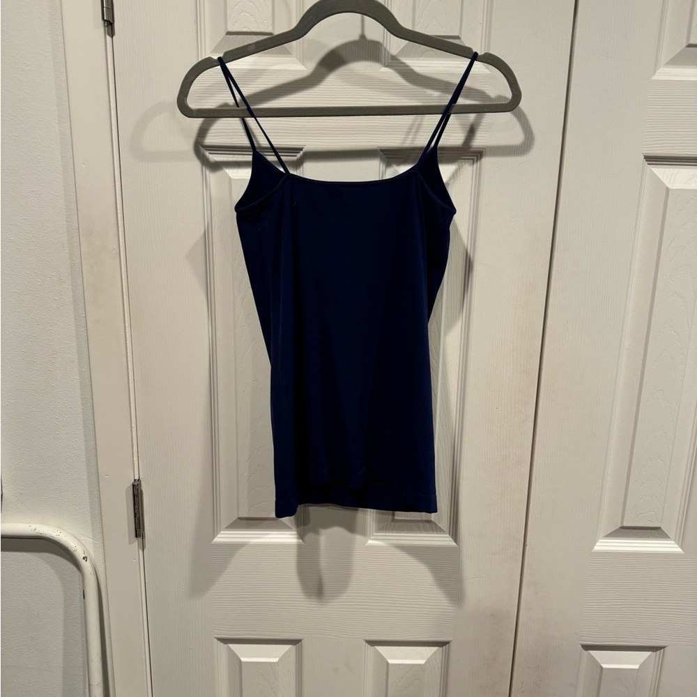 Navy spaghetti strap camisole - Picture 5 of 5